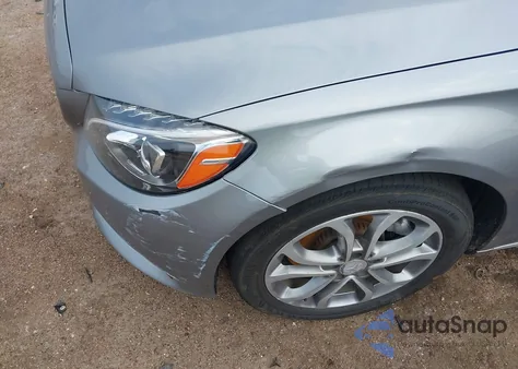 2015 Mercedes-Benz C 300 4Matic from USA, damaged, VIN 55SWF4KB1FU095272